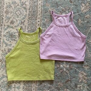 Set of Two Crop Tops